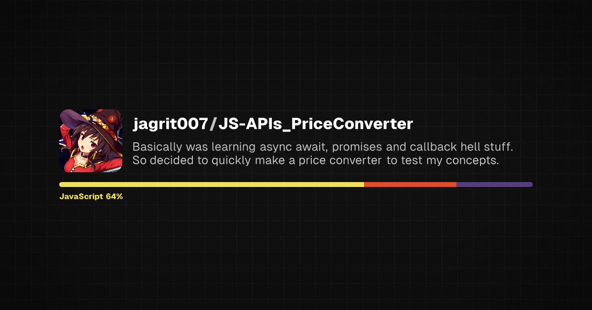 Preview of JS-APIs_PriceConverter