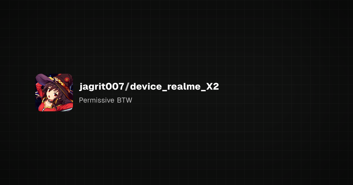 Preview of device_realme_X2