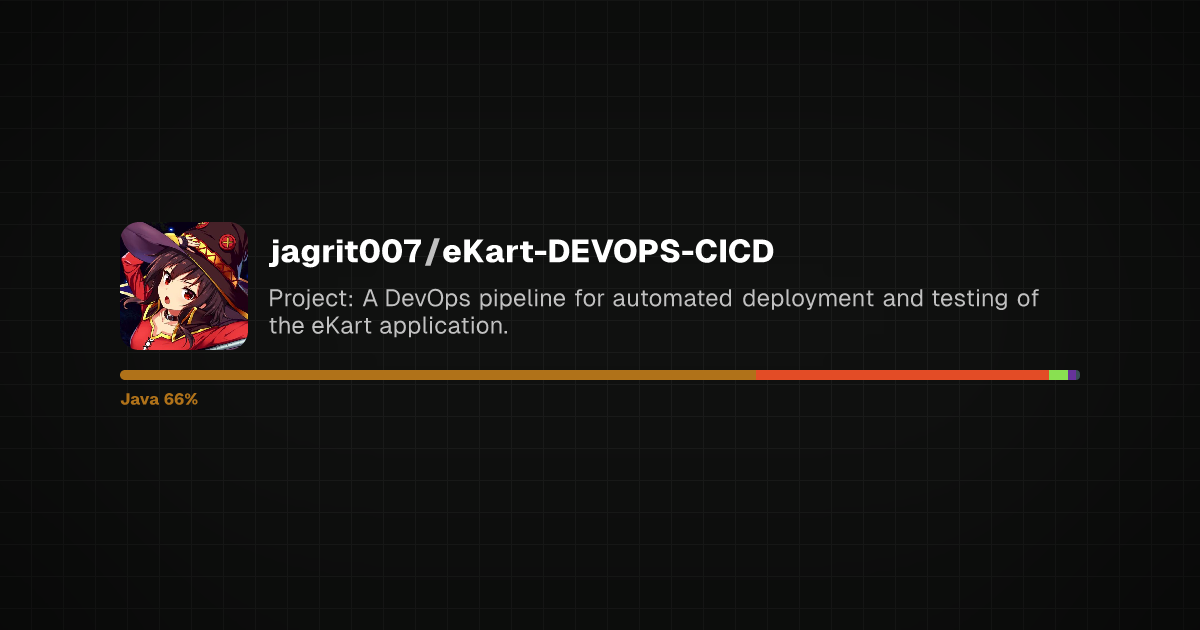 Preview of eKart-DEVOPS-CICD