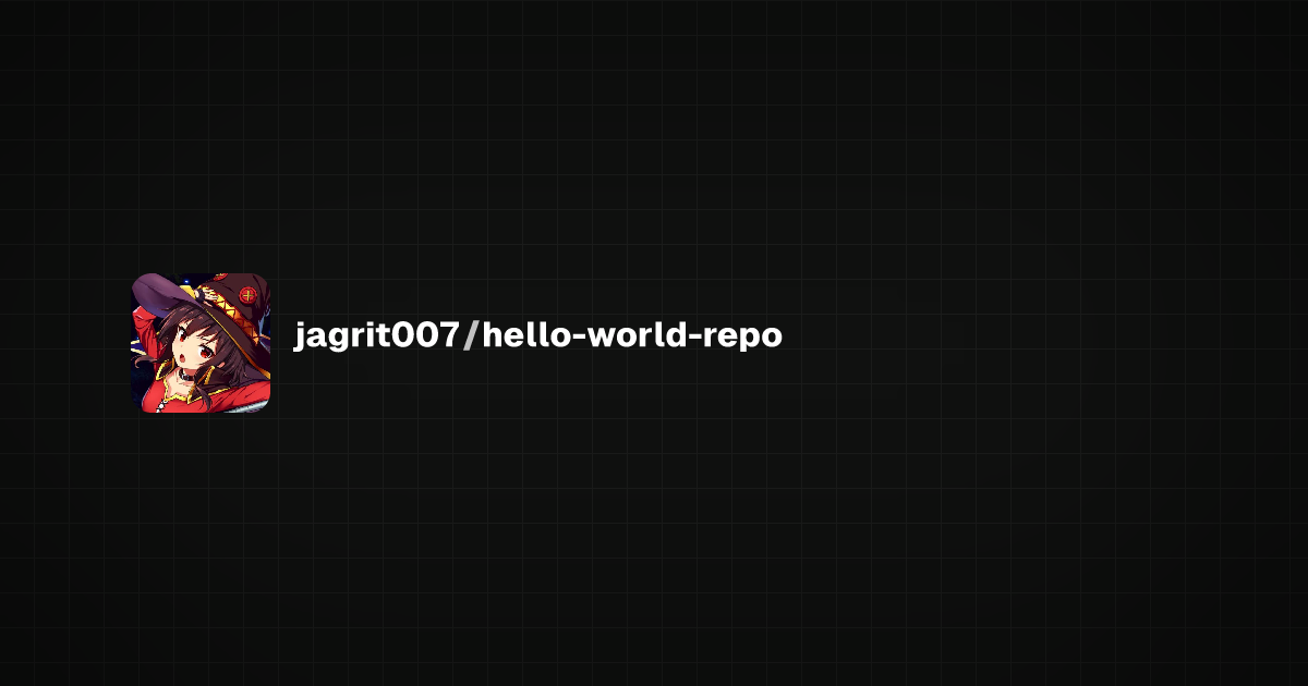 Preview of hello-world-repo