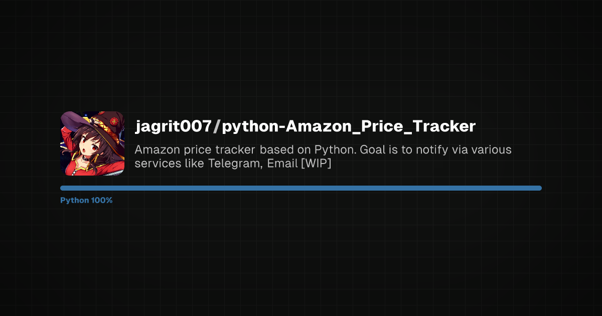 Preview of python-Amazon_Price_Tracker